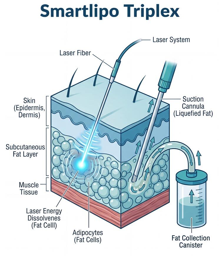 What is Smartlipo Triplex? Laser Lipo Guide