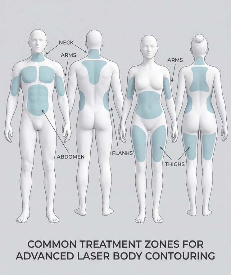Areas of the Body Does Smartlipo Treats